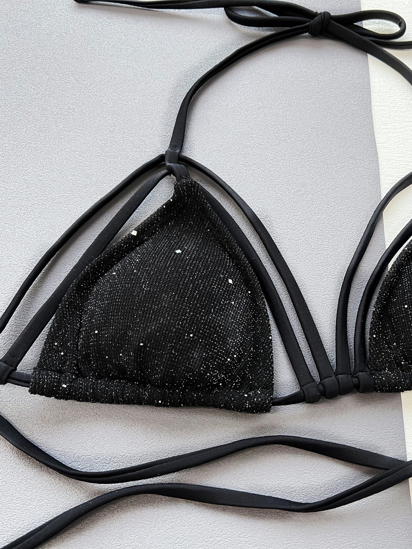 Glitter Two-Piece Bikini Set