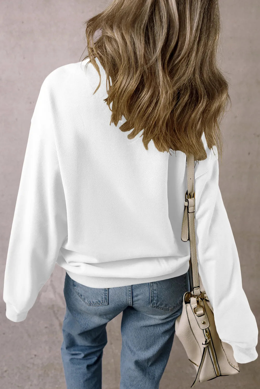 Letter Graphic Sweatshirt