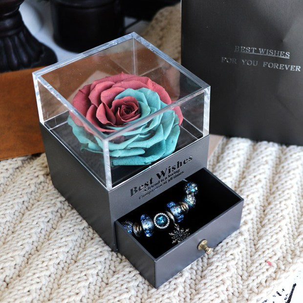 Eternal Flower Jewelry Box