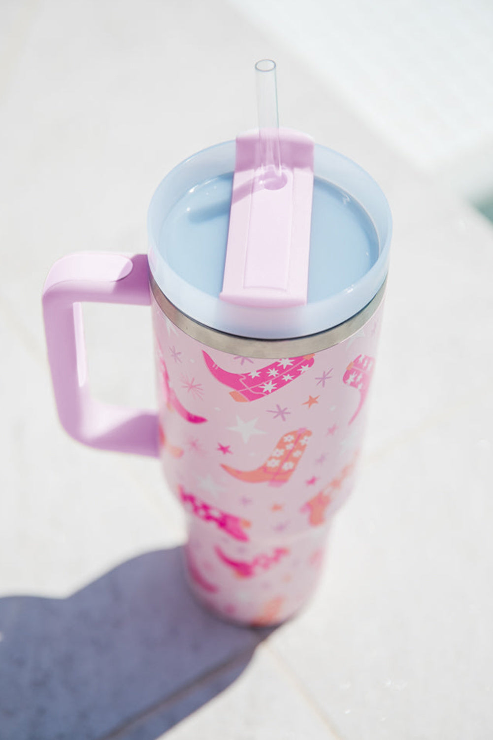 Cowgirl Boot Tumbler (40oz)