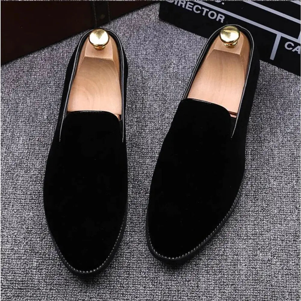 Suede Loafers