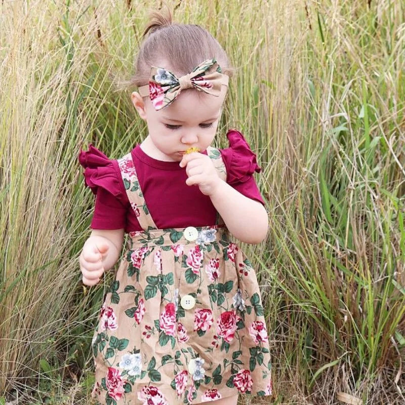 Floral Romper Set