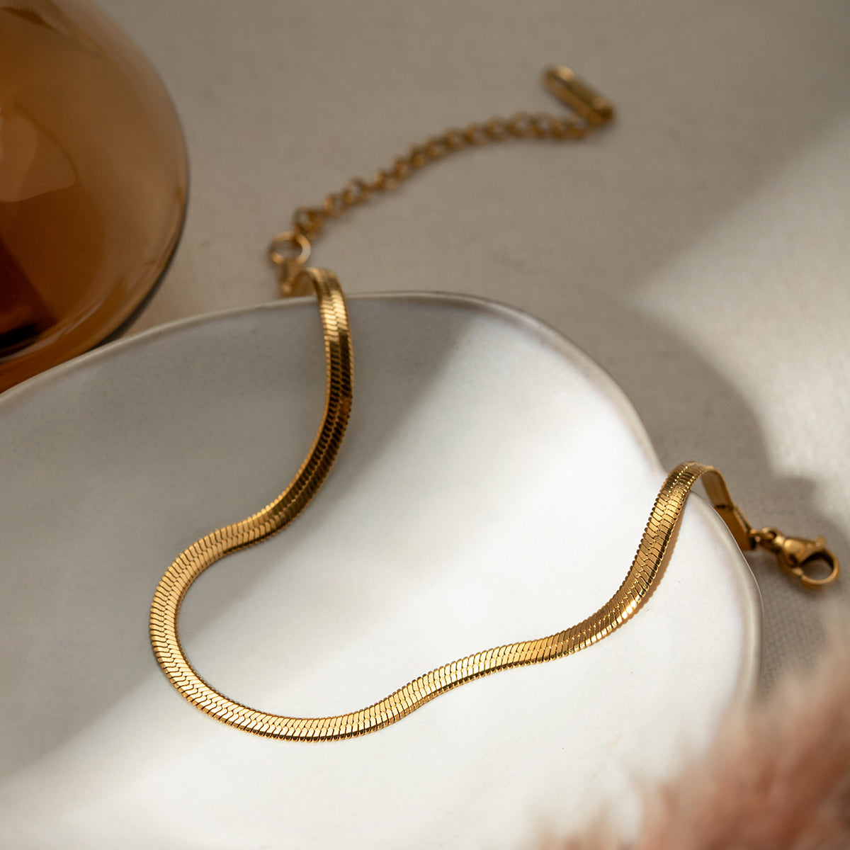 Gold-Plated Anklet