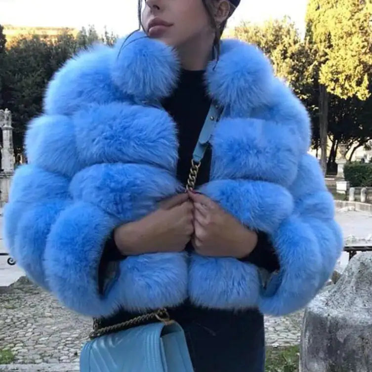 A Faux Fur Jacket