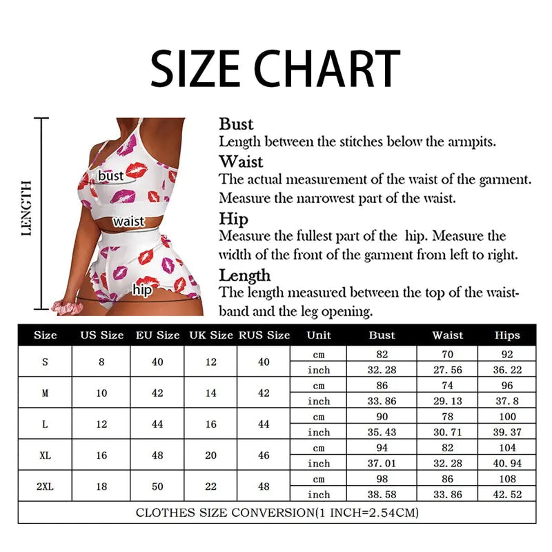 Printed Pajama Set