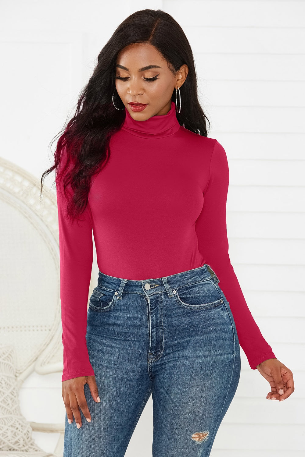 Turtleneck Bodysuit