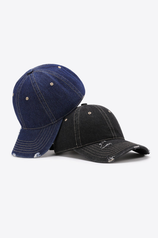 Distressed Baseball Cap