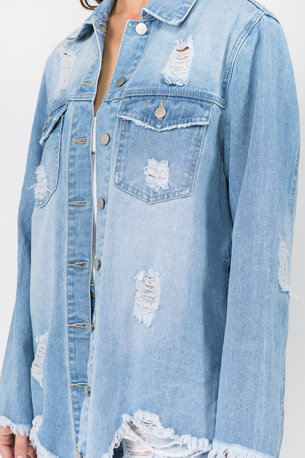 The Light Blue Denim Jacket