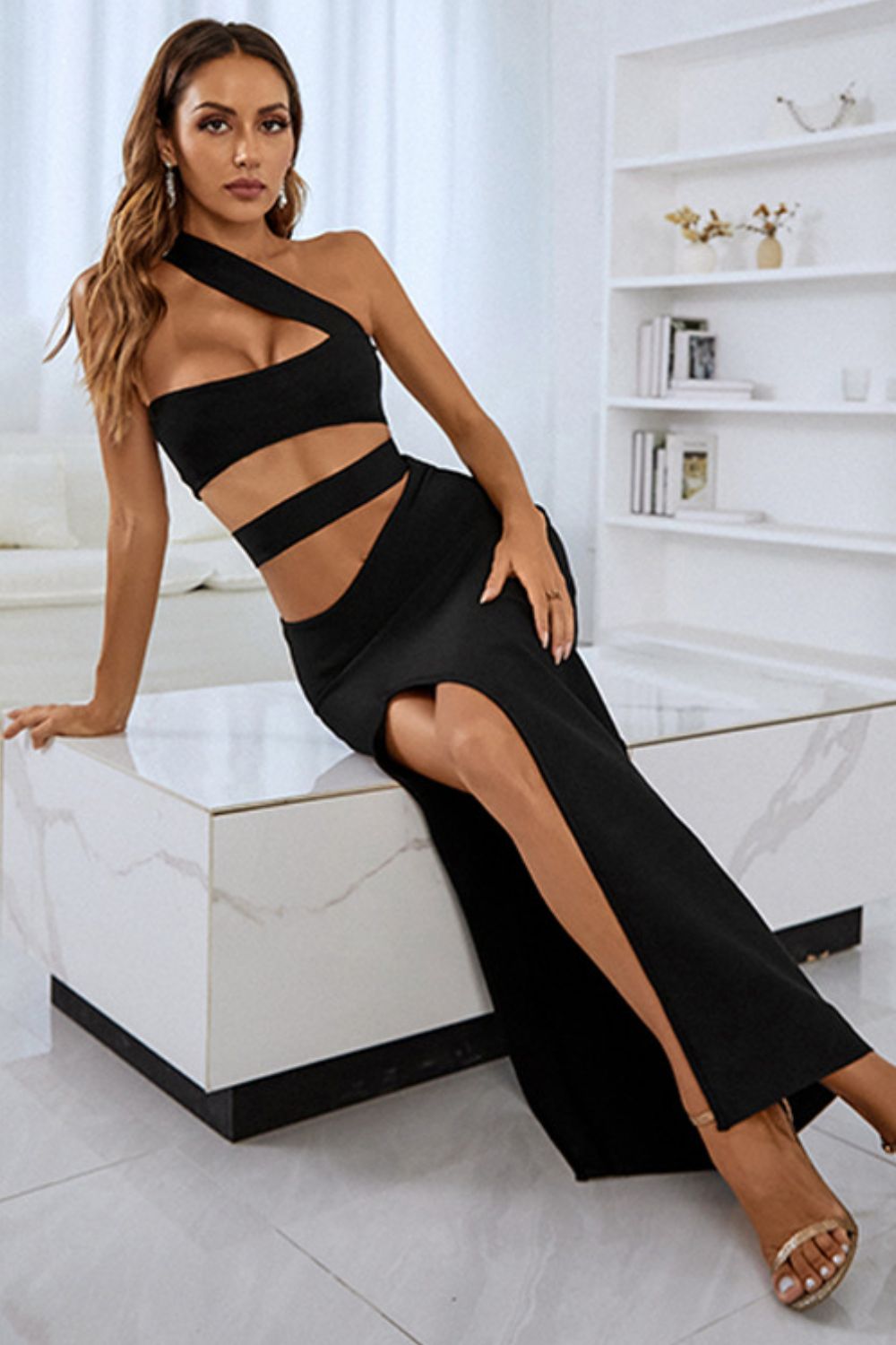 The "TLC" Cutout Maxi Dress