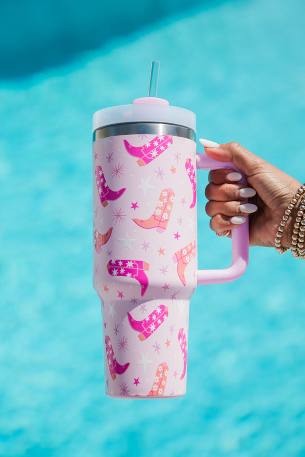 Cowgirl Boot Tumbler (40oz)