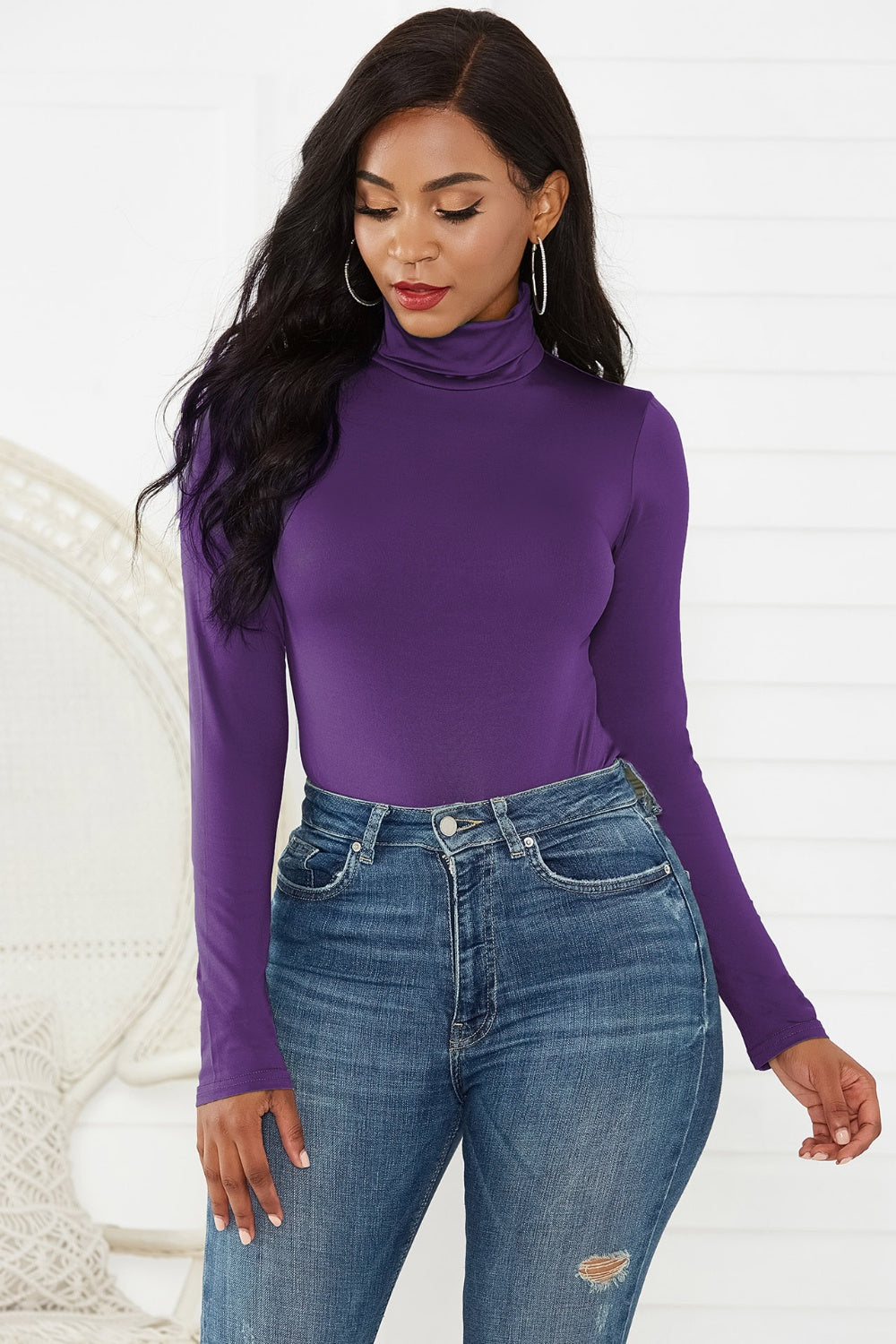 Turtleneck Bodysuit