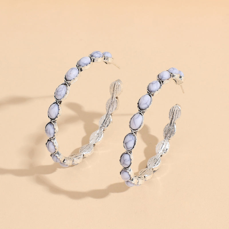 C-Hoop Earrings