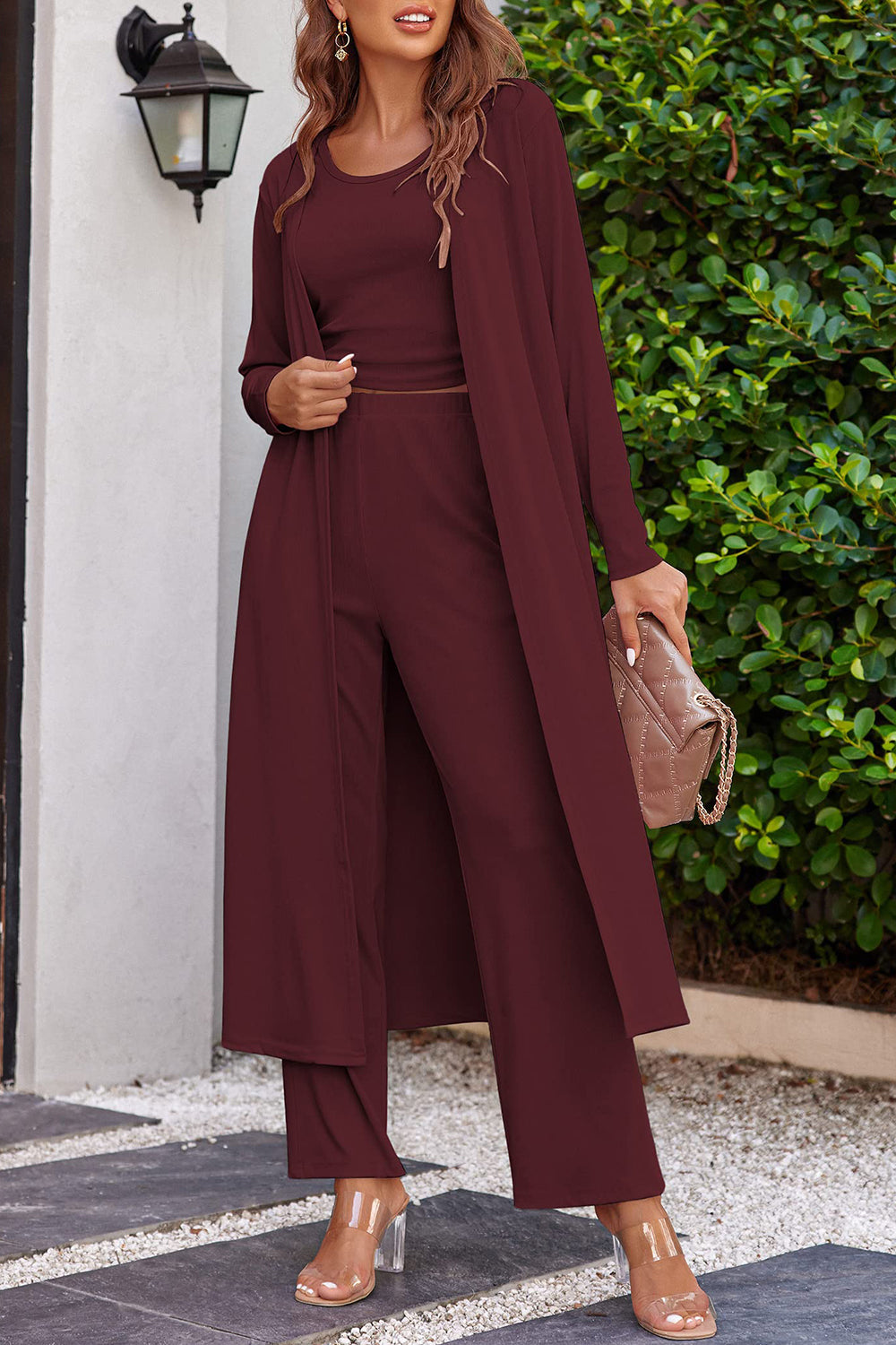 Drawstring Tank & Pants Set
