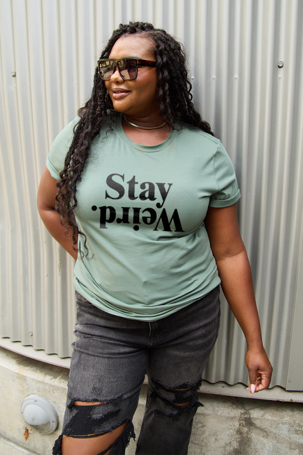 (FS) Choose to "STAY WEIRD" T-Shirt