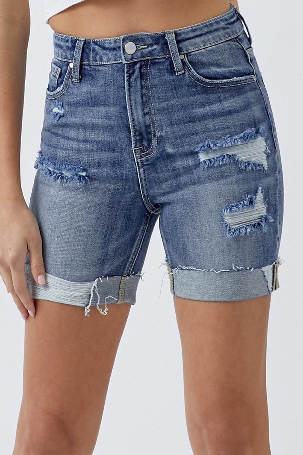 (FS) Rolled Denim Shorts