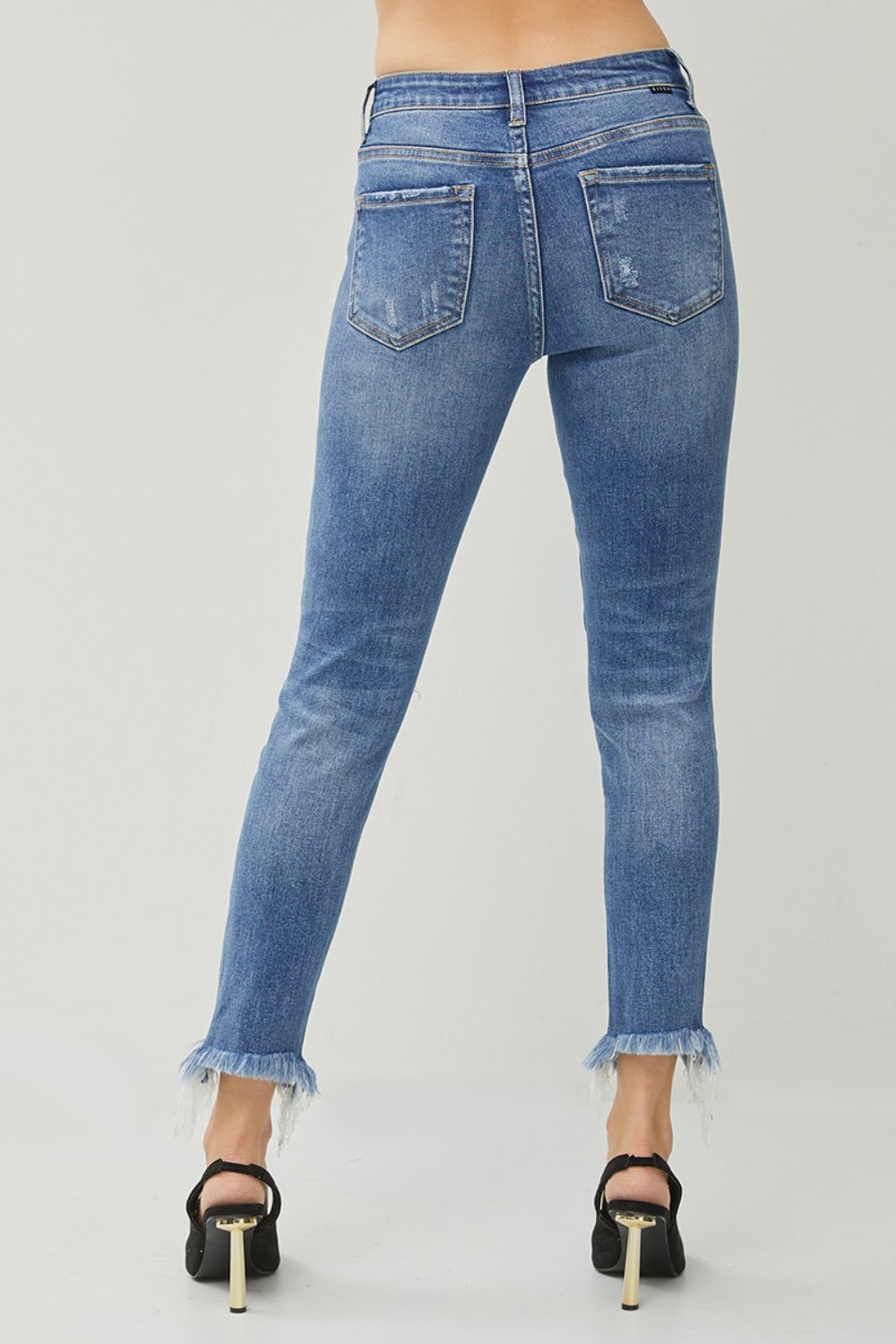 Distressed Slim Jeans