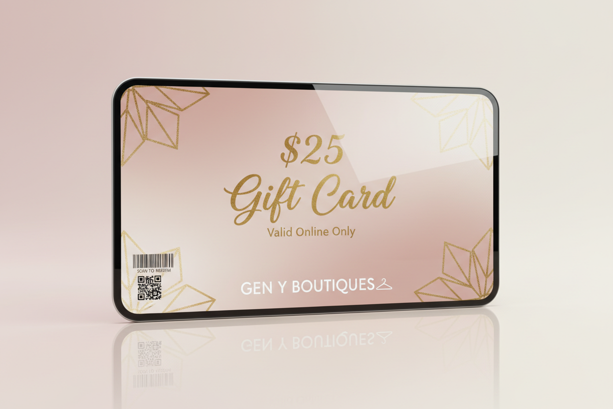 Gen Y Boutiques Gift Card