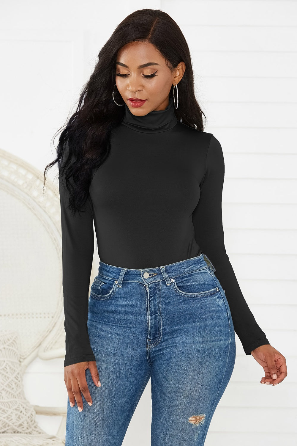 Turtleneck Bodysuit