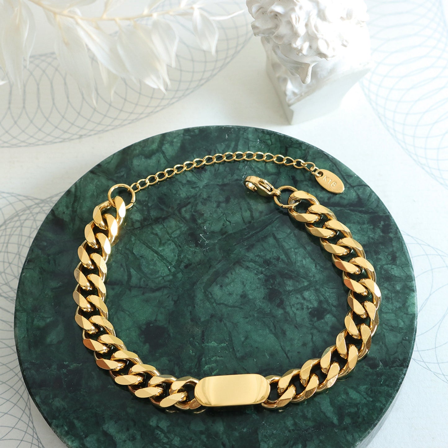 18K Gold-Plated Bracelet