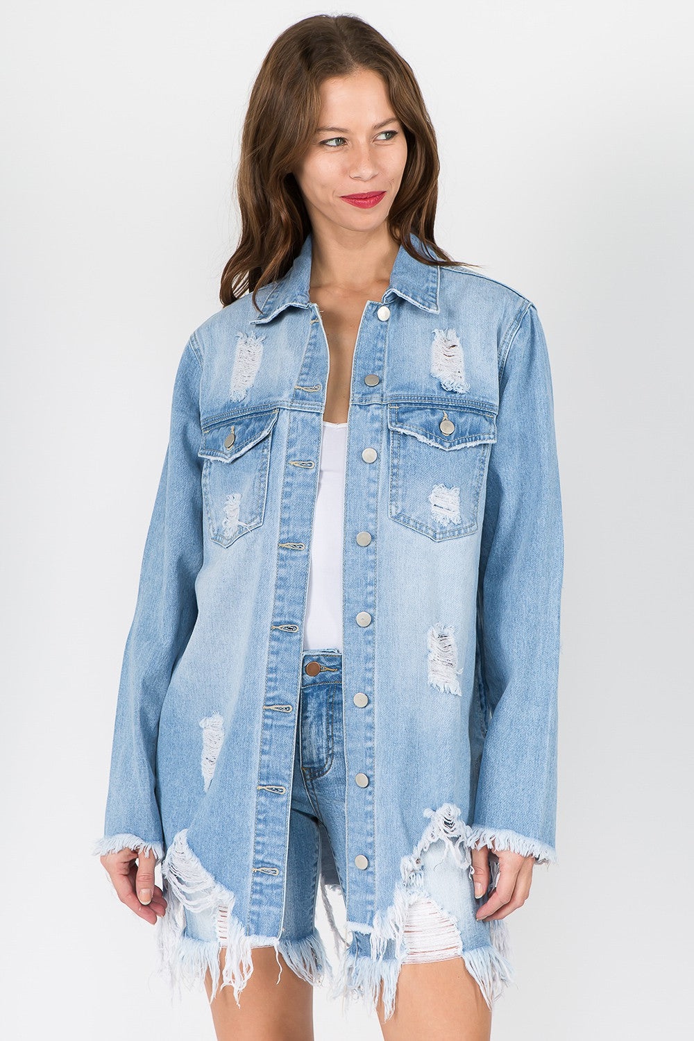 The Light Blue Denim Jacket