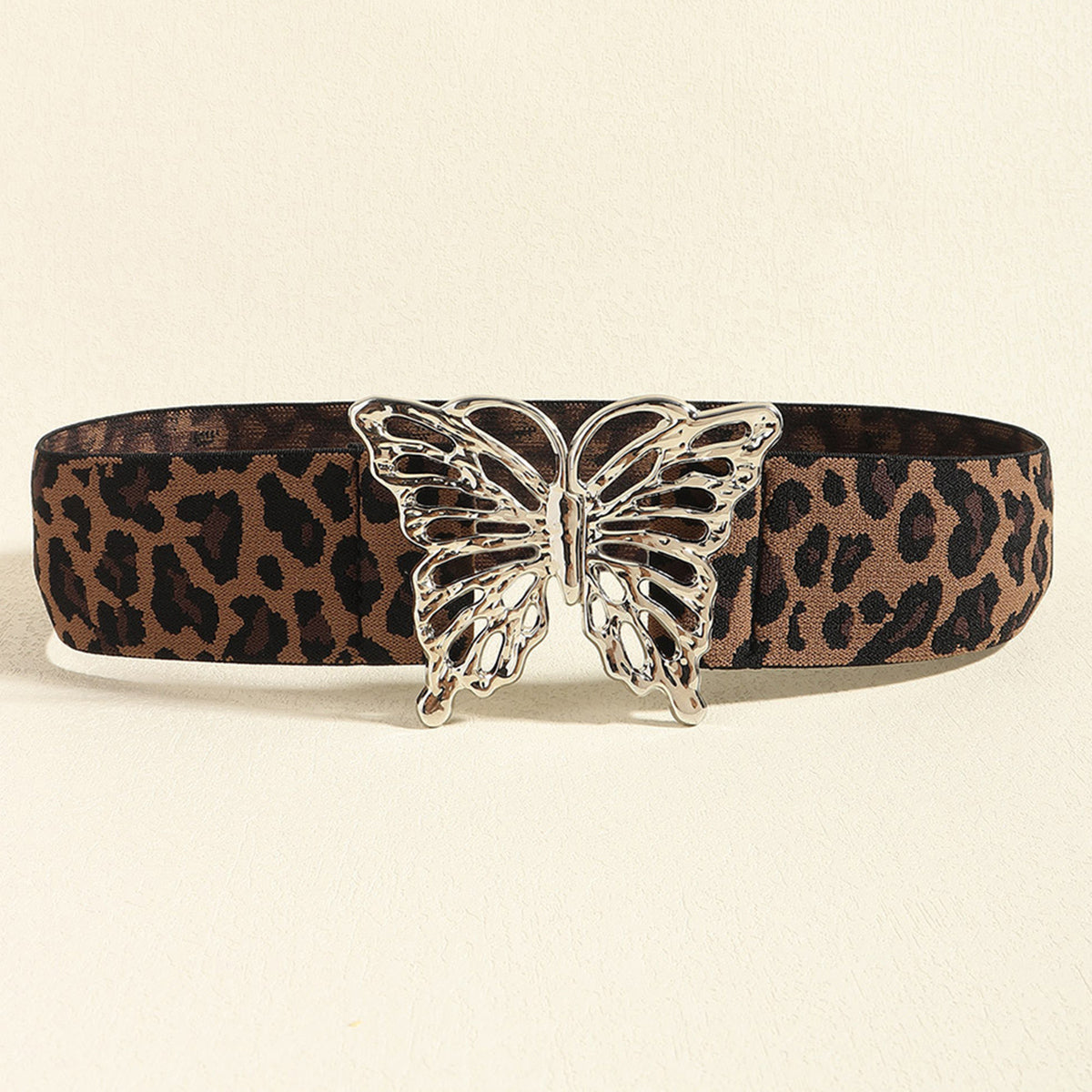 Butterfly Buckle Elastic Belt