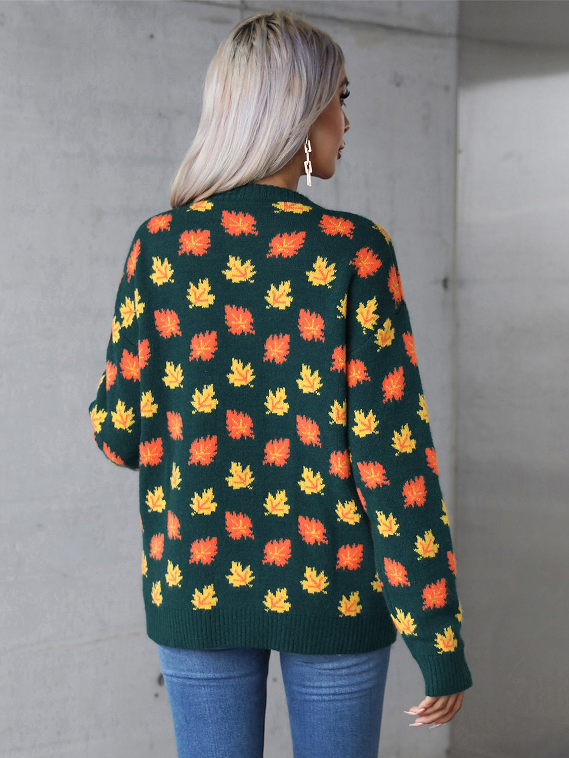 Maple Leaf Sweater