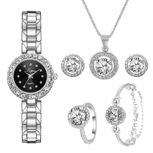 Rose Gold Wristwatch Set