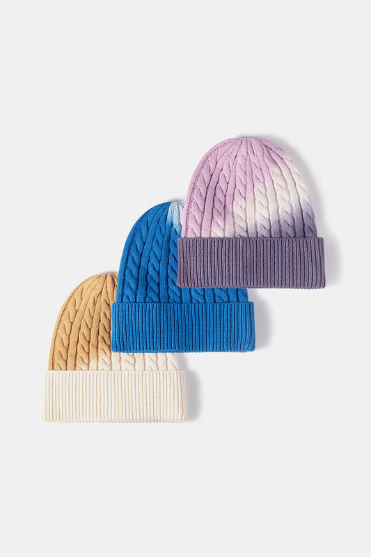 Tie-Dye Cuffed Beanie