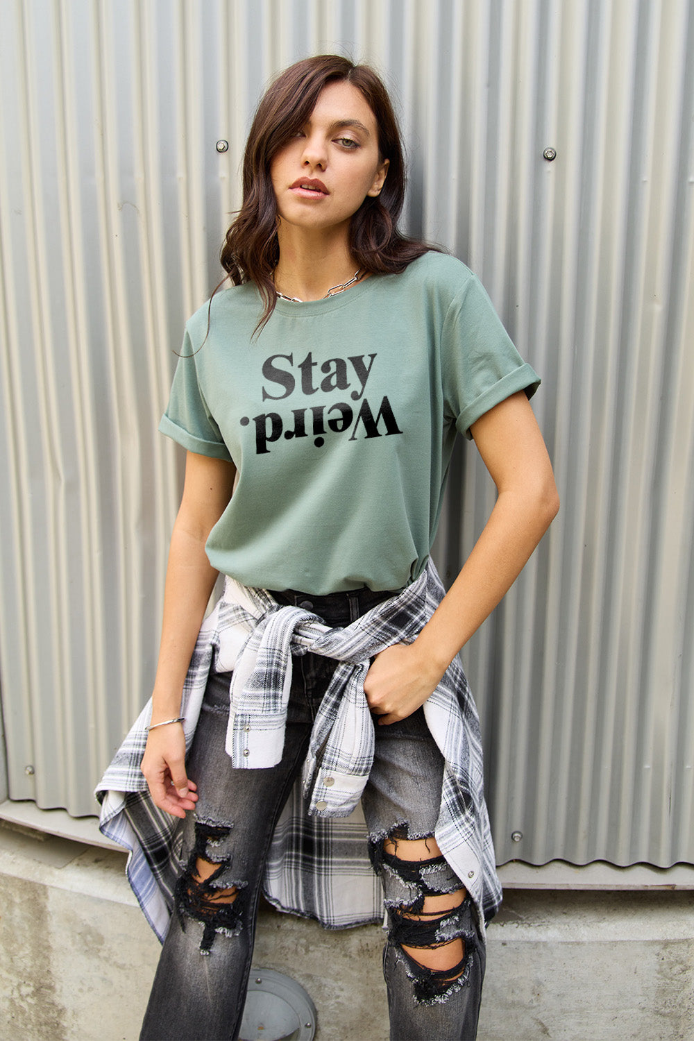(FS) Choose to "STAY WEIRD" T-Shirt