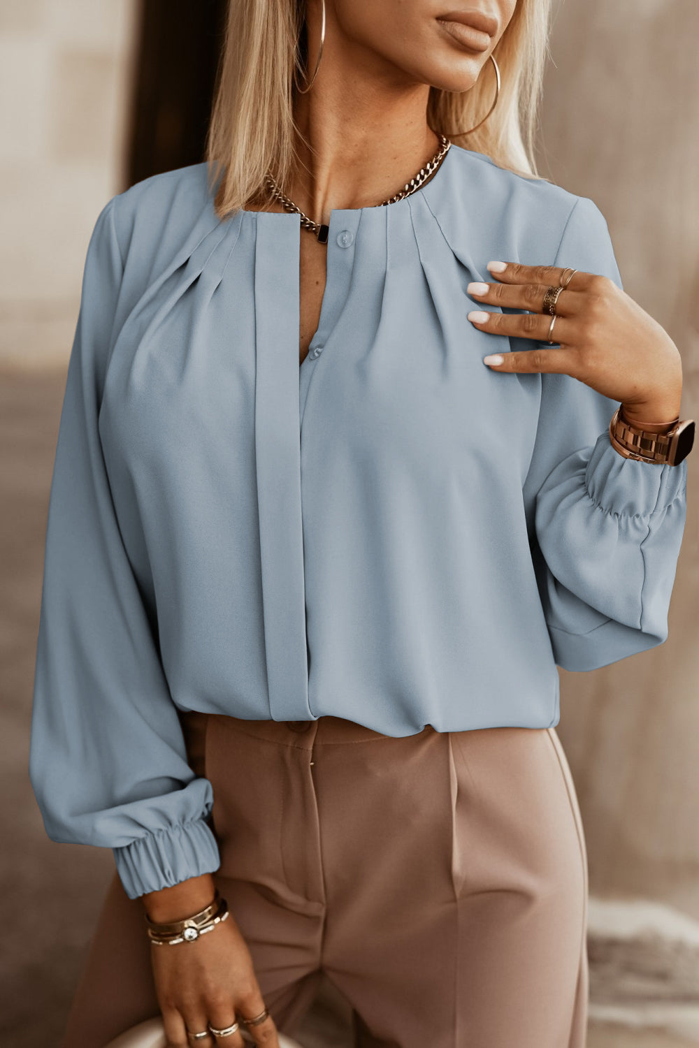Button Up Long Sleeve Shirt