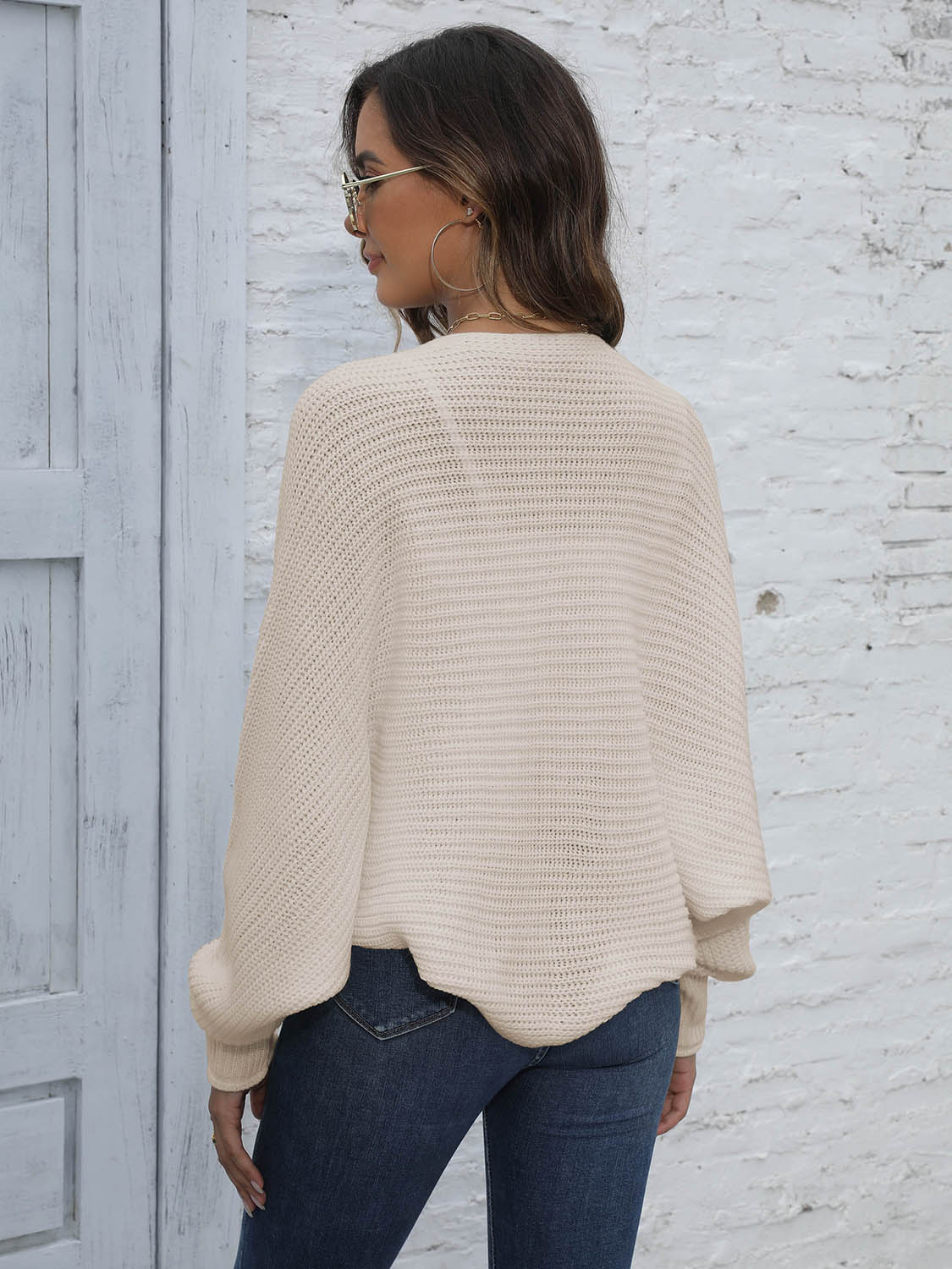 Bat Sleeve Cardigan