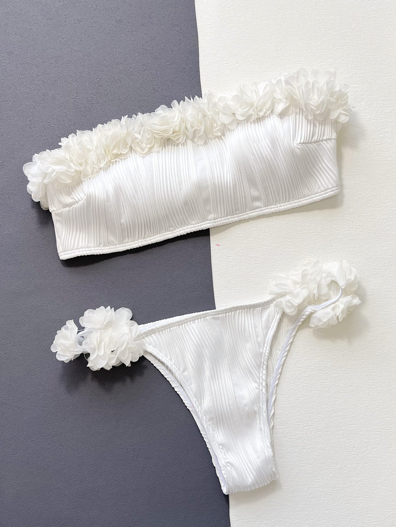 The Fluffy Bikini Set