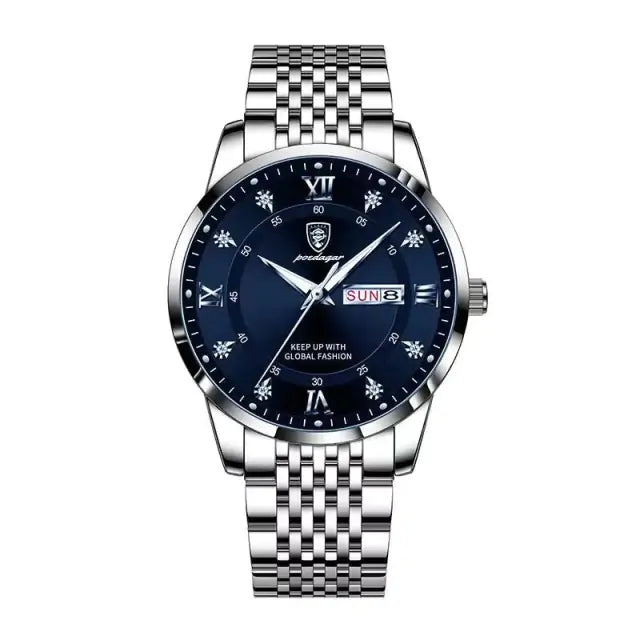 Sleek Stainless Steel Watch