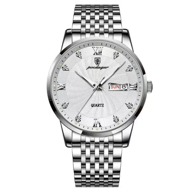 Sleek Stainless Steel Watch