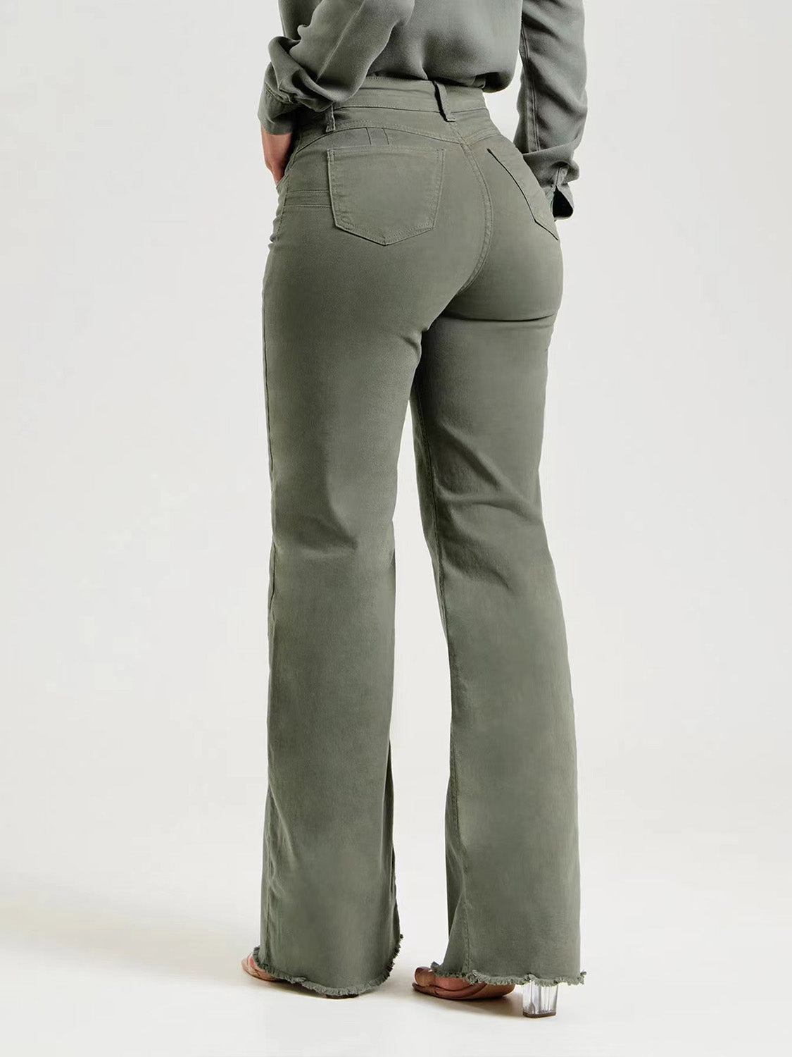 Hem Jeans w/ Pockets