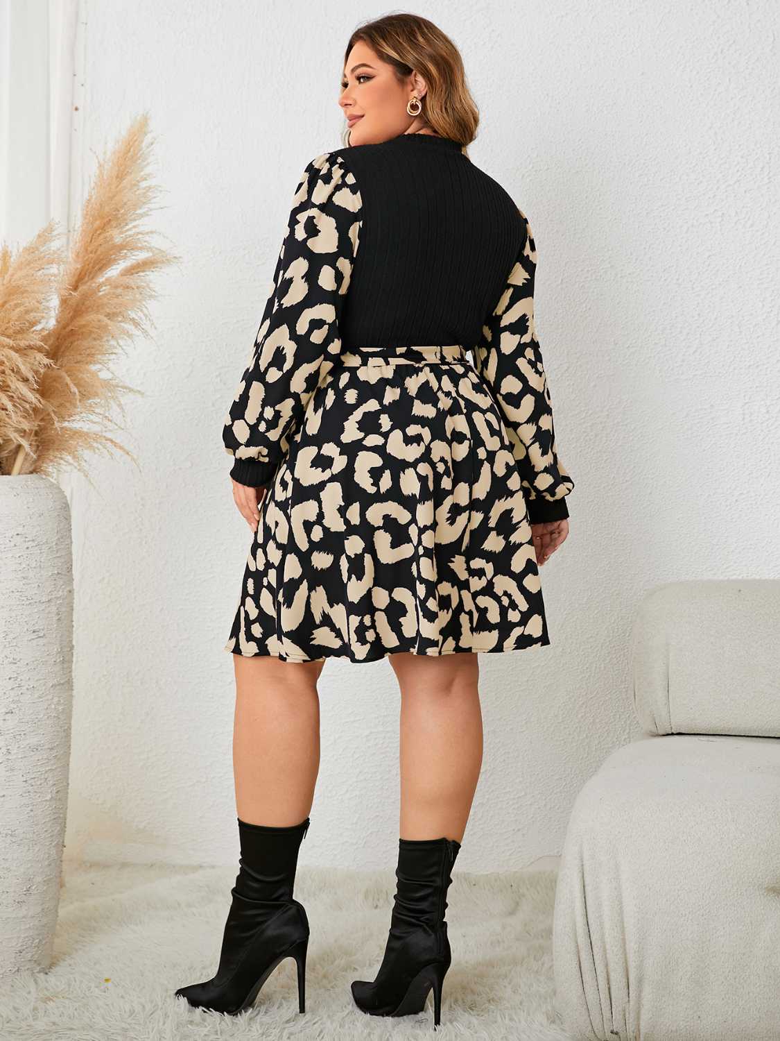 (PS) Splicing Dress