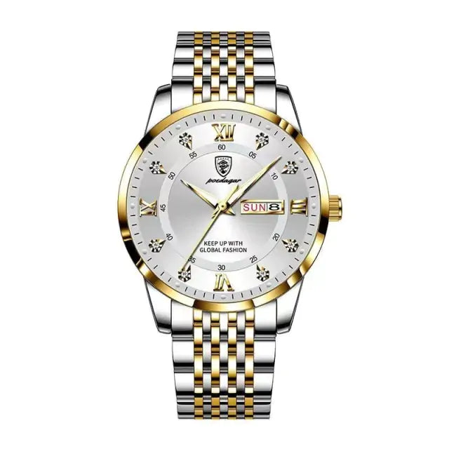 Sleek Stainless Steel Watch