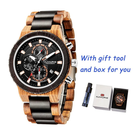 Wooden Quartz Watch