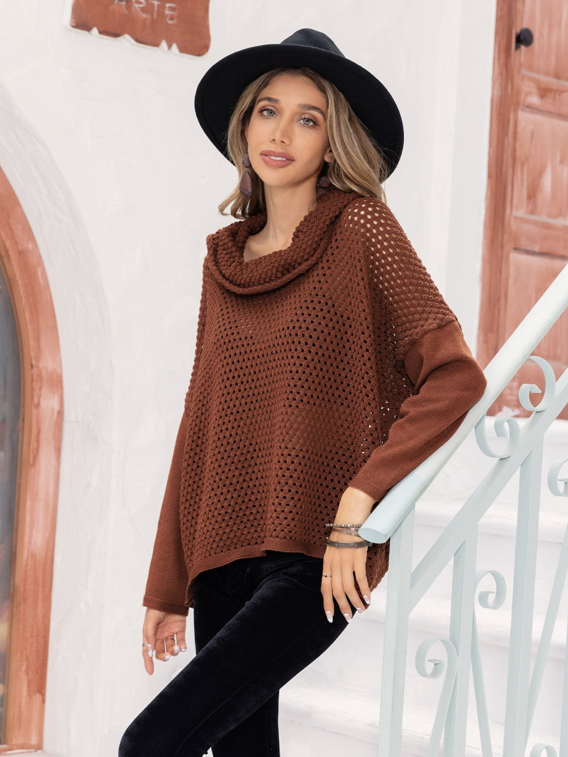 Mock Neck Sweater