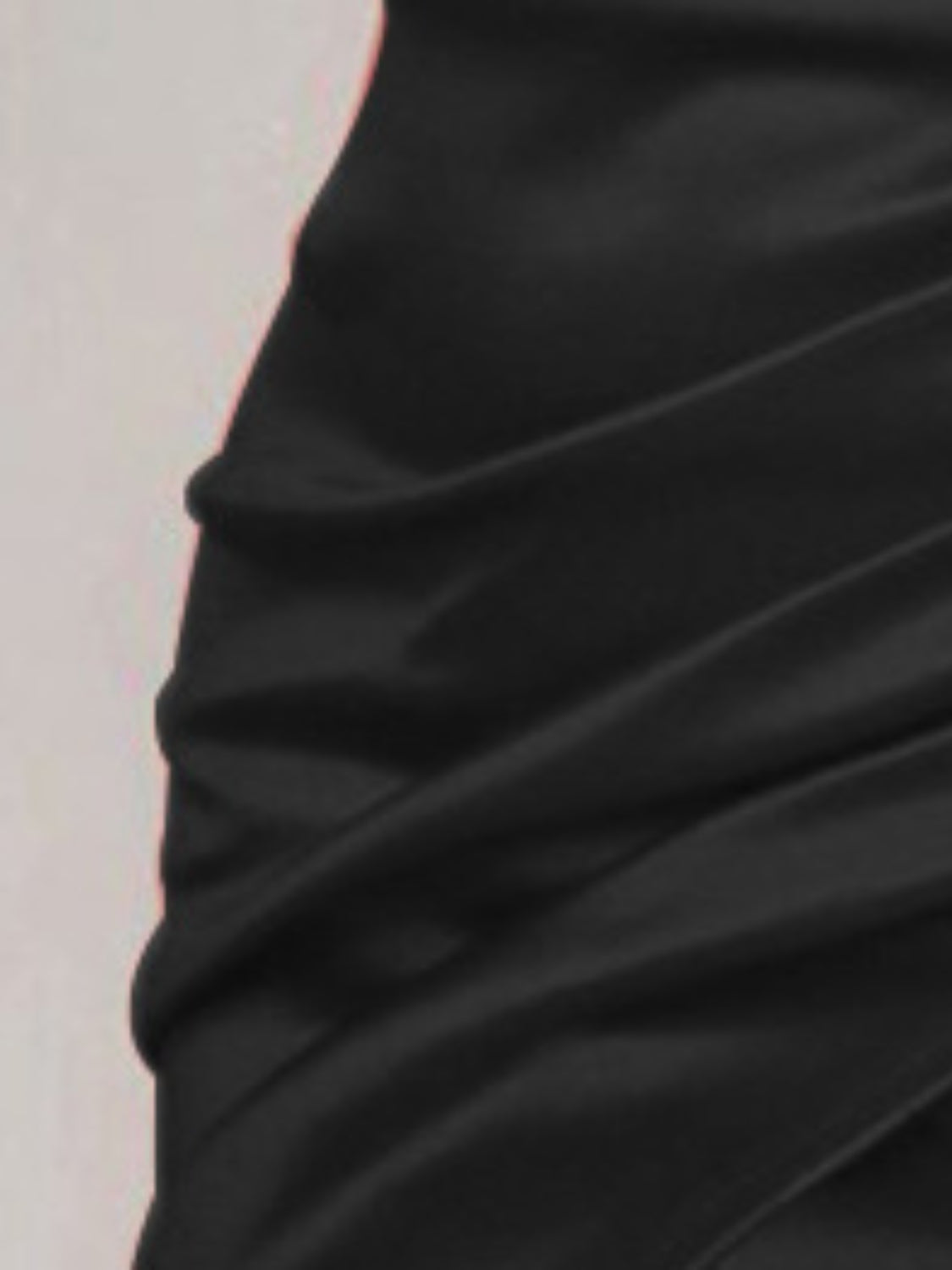 Ruched Wrap Dress