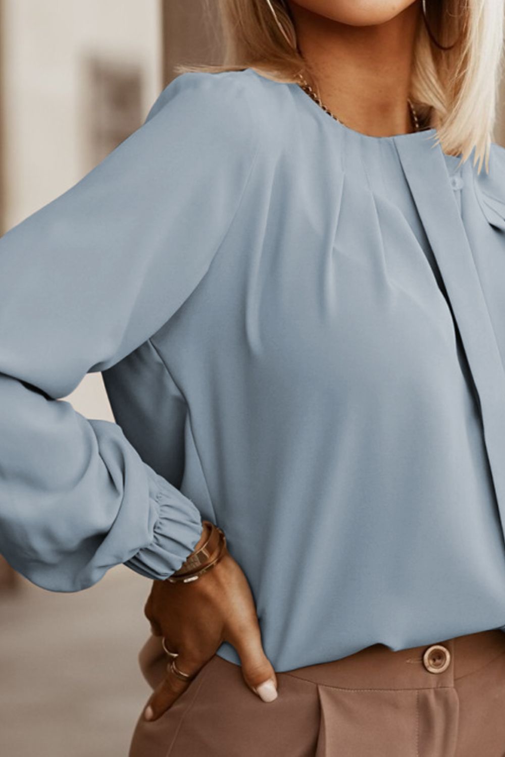 Button Up Long Sleeve Shirt