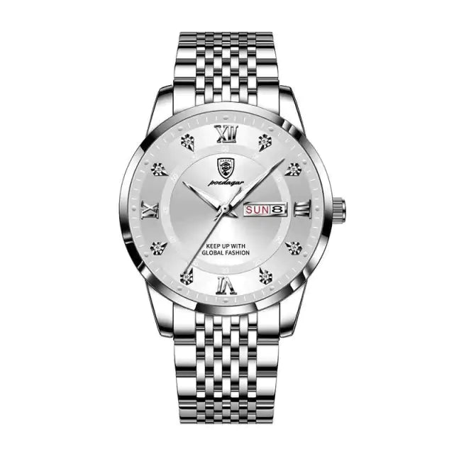 Sleek Stainless Steel Watch