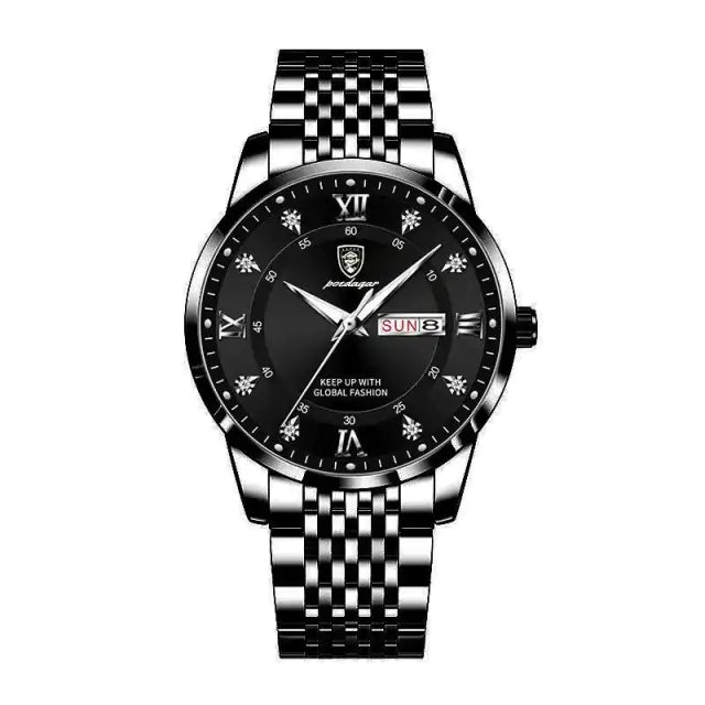 Sleek Stainless Steel Watch