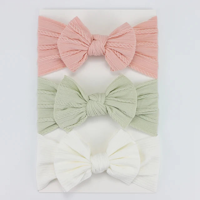 Girl's 3-Piece Bow Set