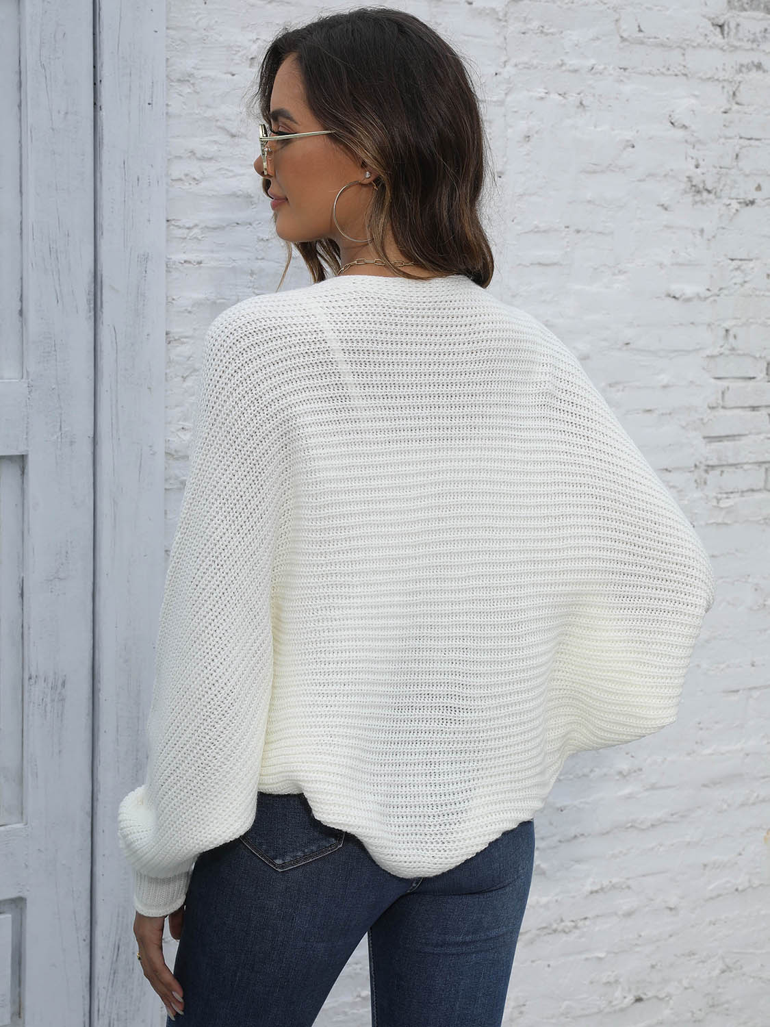 Bat Sleeve Cardigan