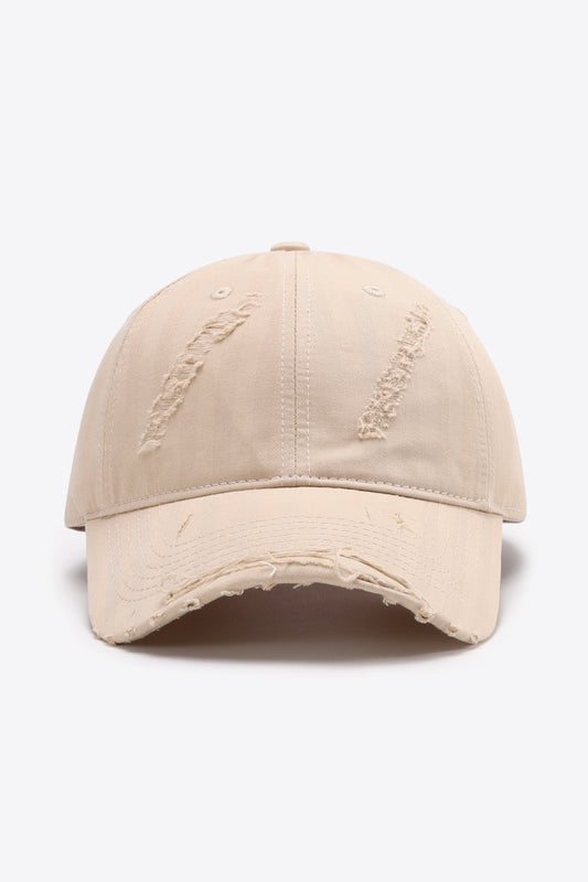 Distressed Baseball Cap