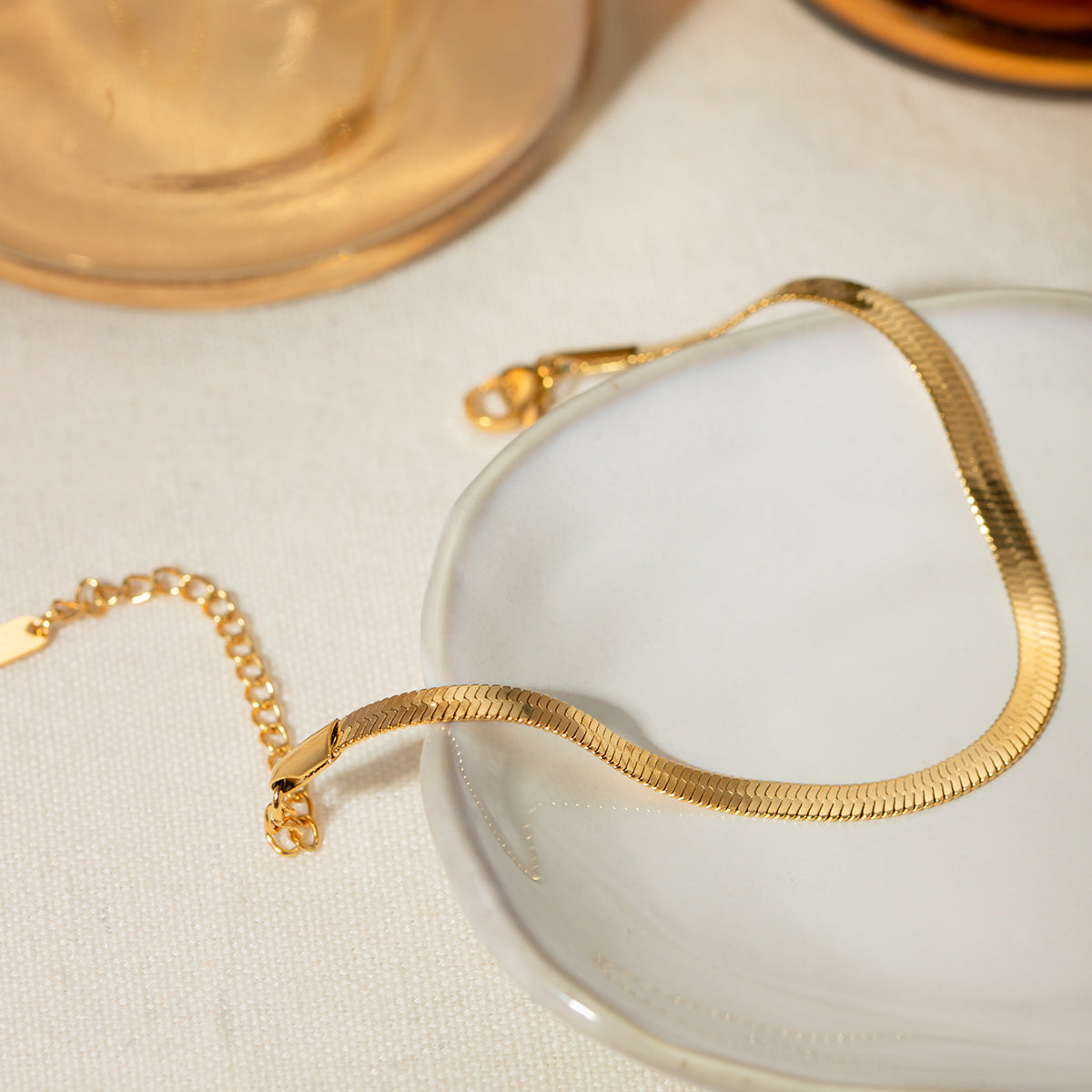 Gold-Plated Anklet