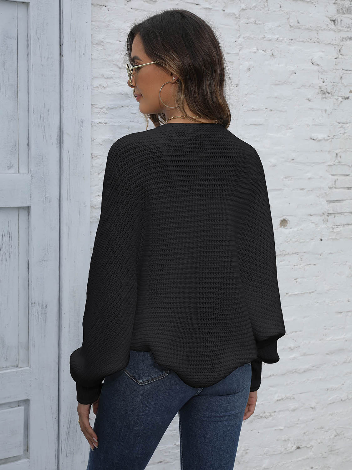 Bat Sleeve Cardigan