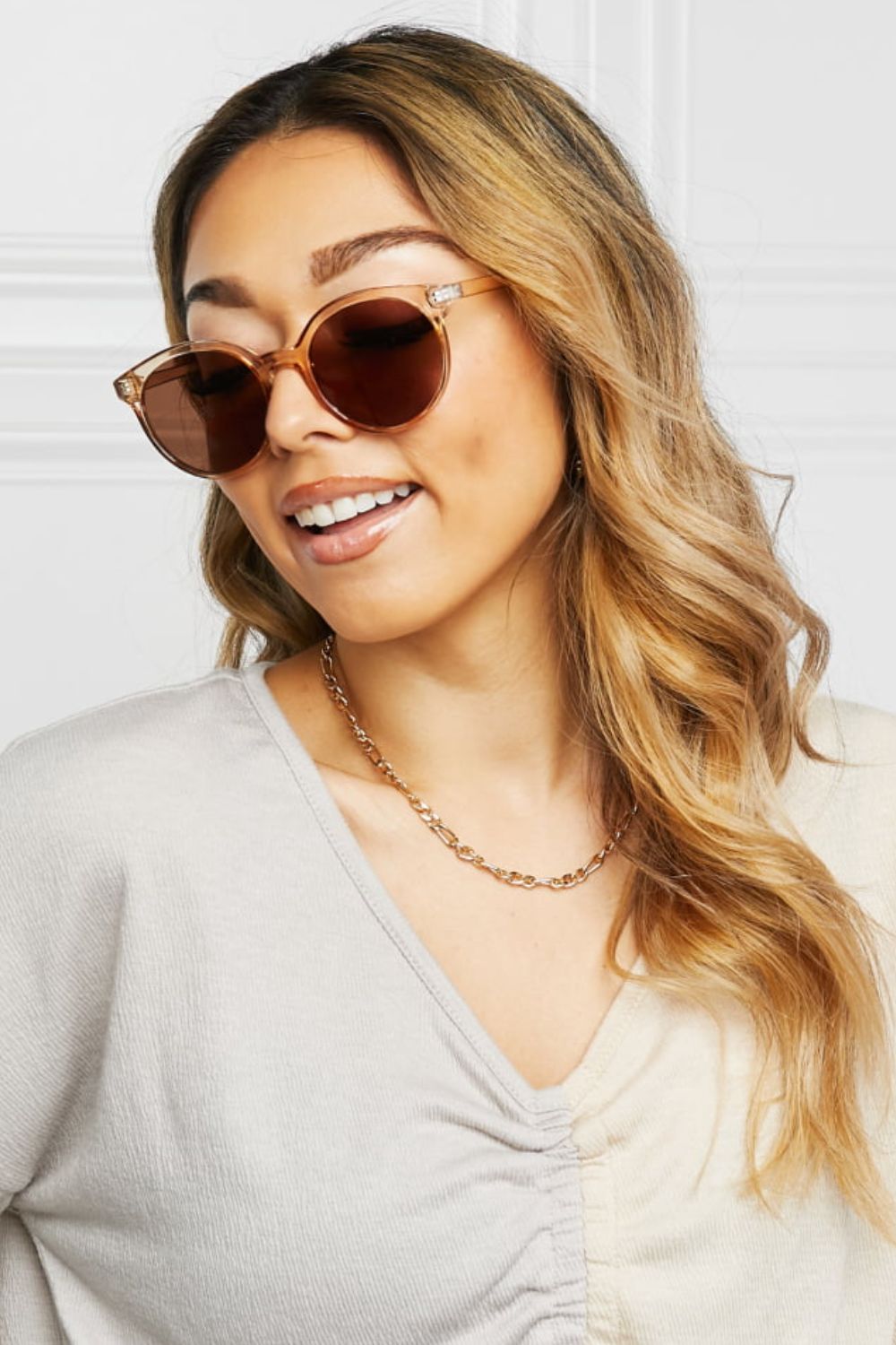 Round Frame Sunglasses