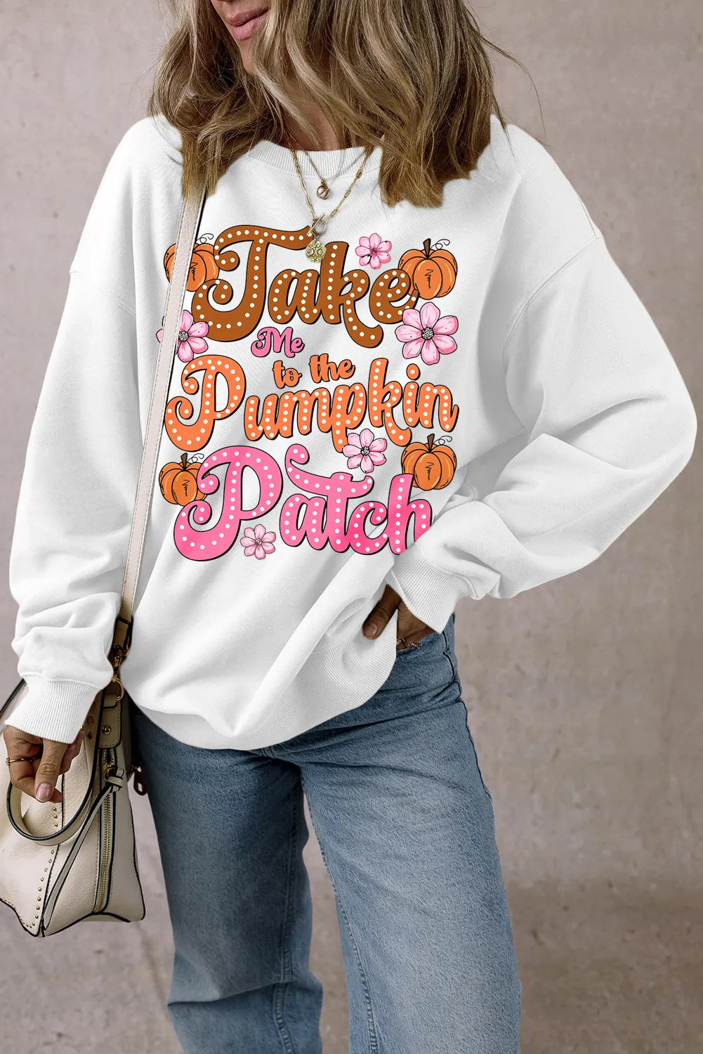 Letter Graphic Sweatshirt